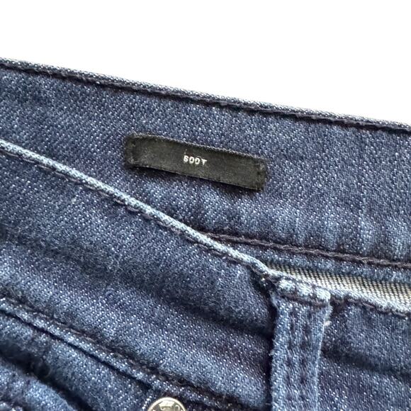 Talbots Petites Boot Jeans Women's Sz 6P Blue Preppy Mid Rise Western Country - Picture 5 of 13